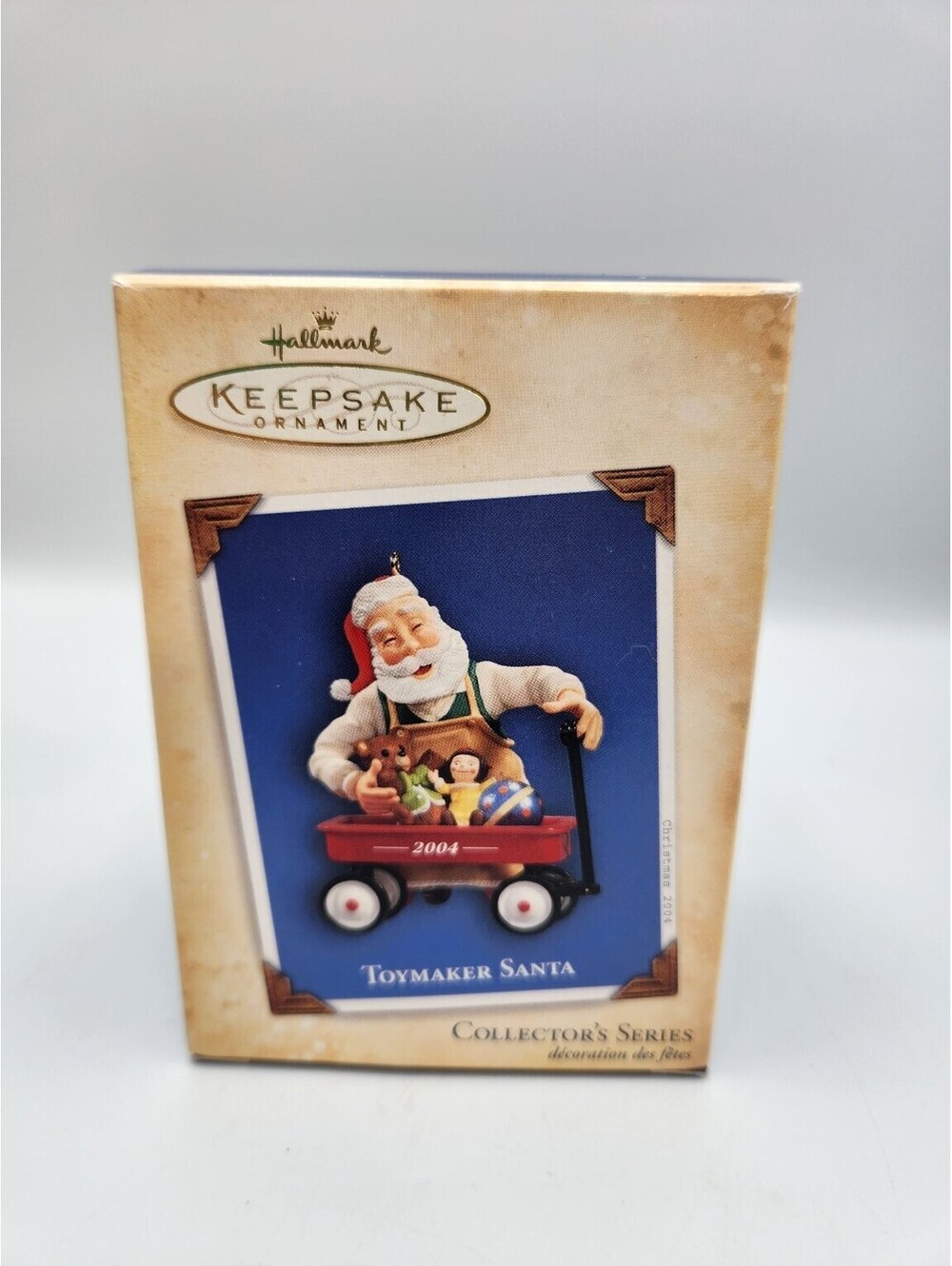 Hallmark 2004 Keepsake Ornament Toymaker Santa Collector's Series 5th - E11